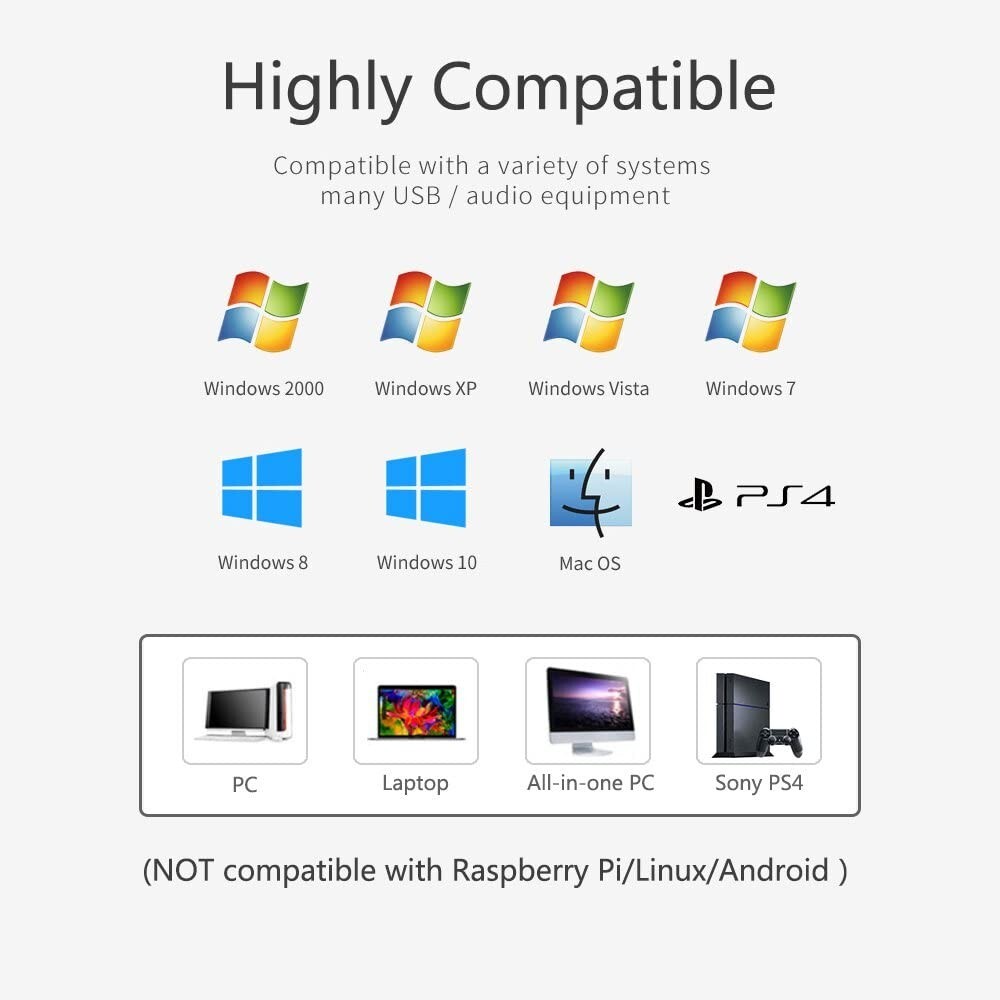 NEW CMTECK Computer Microphone G006Plus USB Desktop Condenser PC Laptop Mic Mute