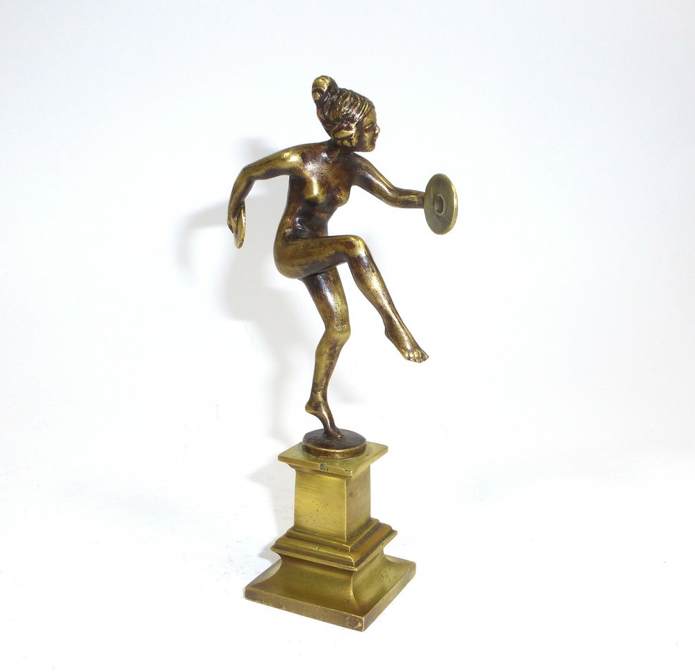 Art Deco Bronze Figure Sign. Beck Dancer