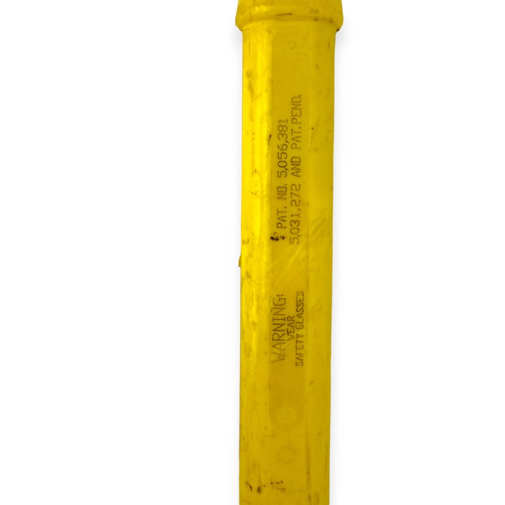 Engineering Double Faced Hammer, Steel Head, Yellow Handle