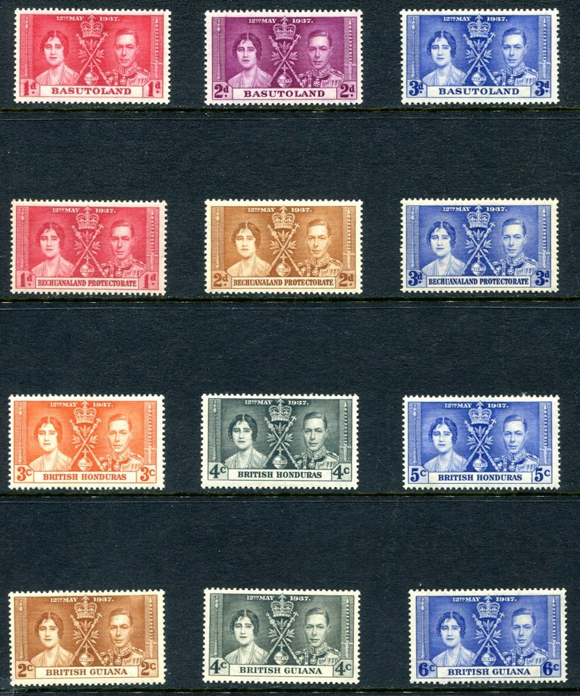 British Commonwealth Coronation Issue Unused "B"