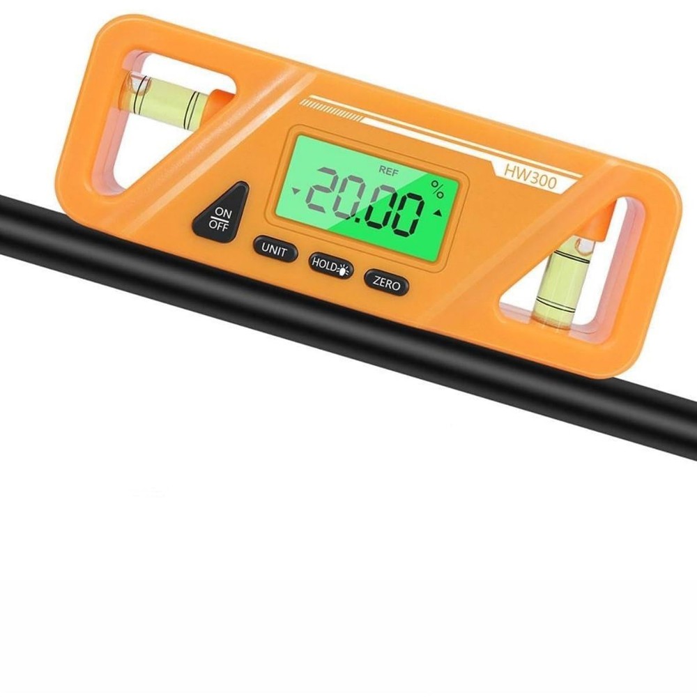 Digital Level Angle Gauge Slope with LCD Display,Electronic Bubble Inclinometer