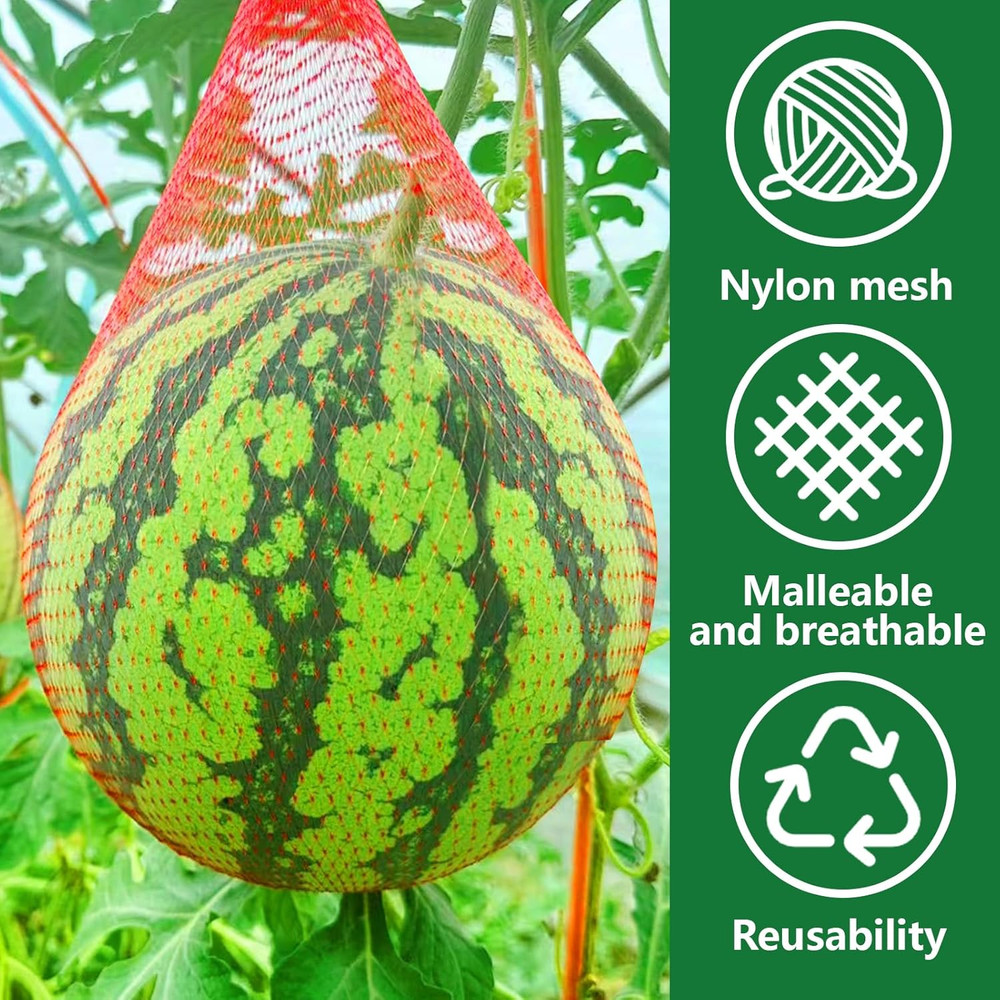 50 Pack Watermelon Nets,Hanging Watermelon Support Nets,Reusable Melon Hammocks