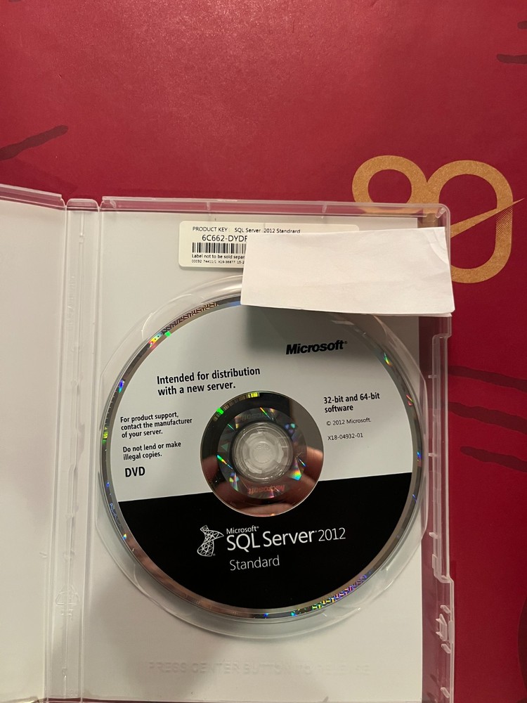 Dell Microsoft SQL Server 2012 Standard with Product Key for Dell Server