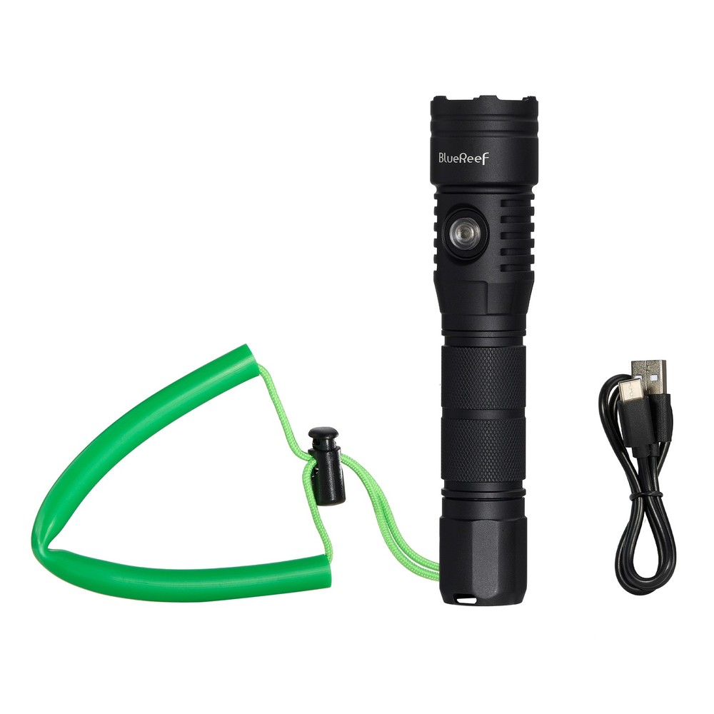 Blue Reef 1200 Lumens Dive Light & Extra Battery Kit