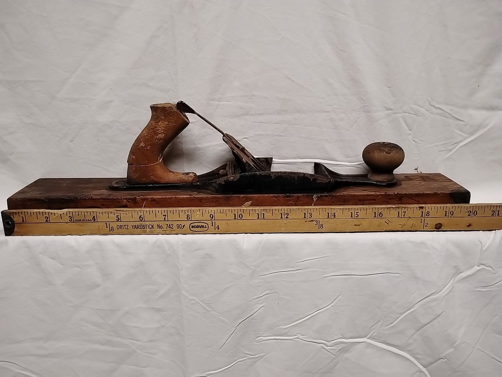 Vintage Wood Transitional Jointer Plane 20"