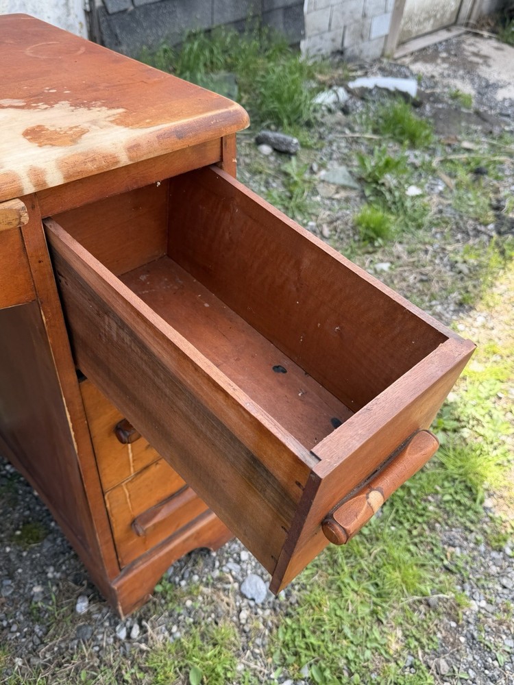 antique drafting desk