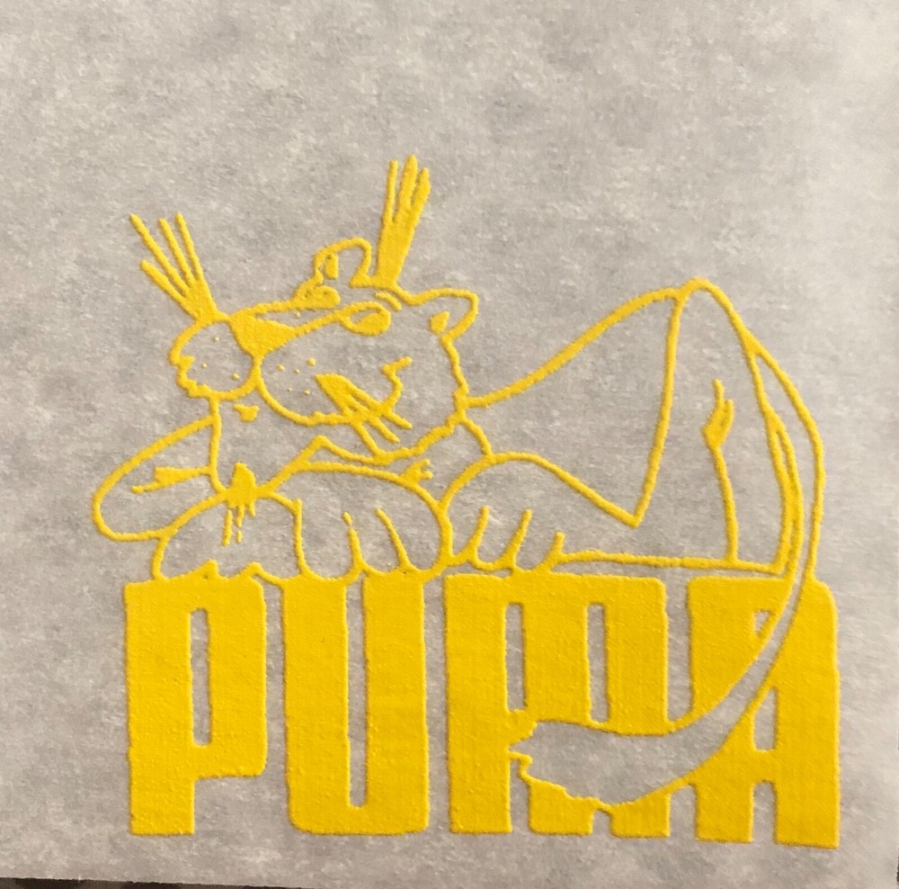 Original Vintage PUMA Mini Iron On Transfer