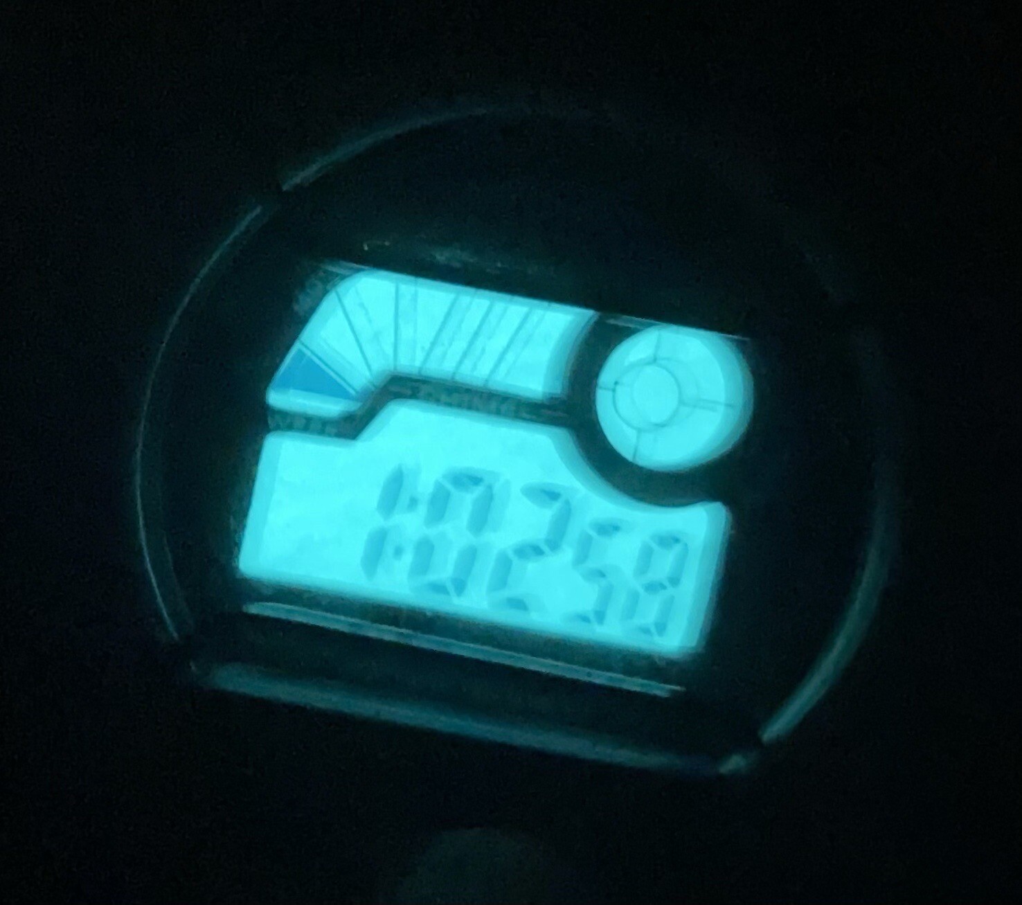 BLUELIGHT AND FRITO LAY MENS WATCH ALARM CHRONO Backlight New Battery Canvas