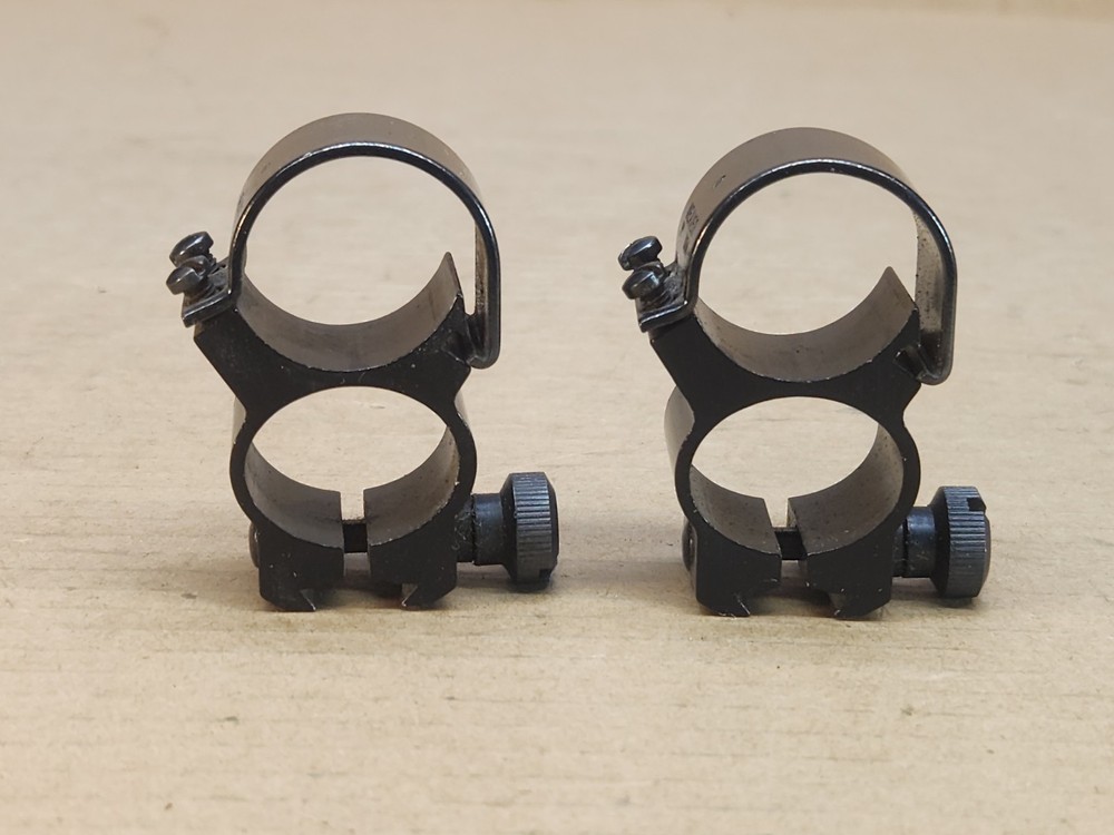 Weaver 1" Rifle Scope Rings Open Sight Pair