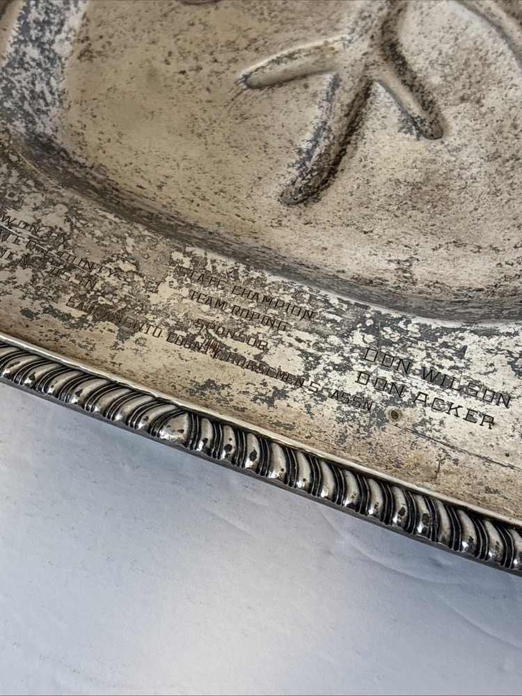 Vintage FB Roger’s Silverplate 7714 Meat Fruit Platter Tray 20" X 14"