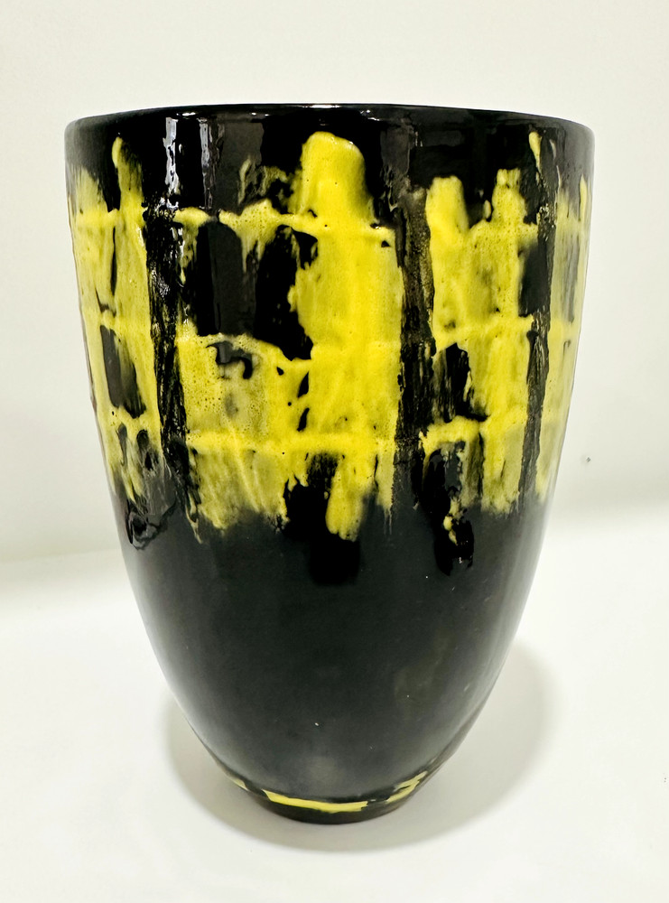 Black and Yellow Vase - 2001