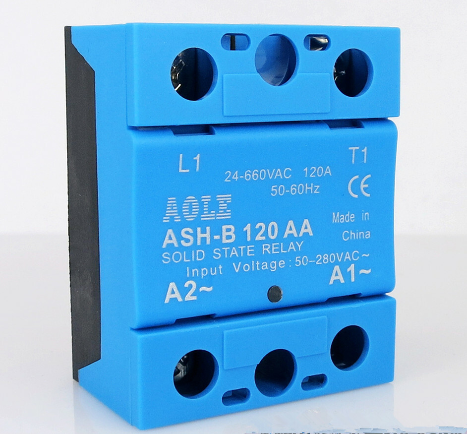 120A 600V single phase AC solid state relay ASH-B 120AA AC-AC