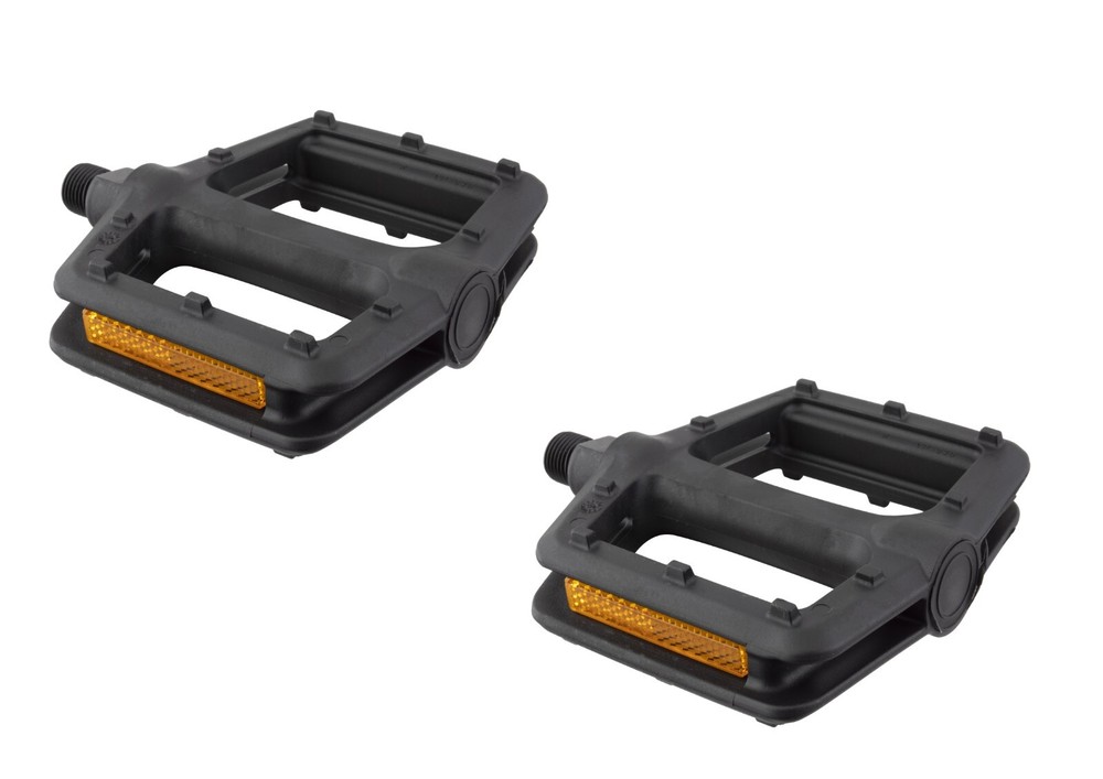 Pure Cycles PLATFORM PEDALS Nylon 9/16" Black