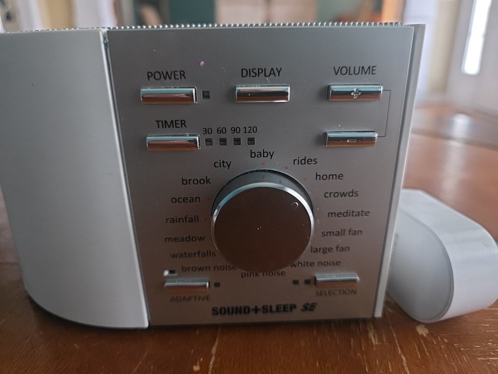 Adaptive Sound Technologies ASM1005 "Sound + Sleep SE" Machine, Tested & Working