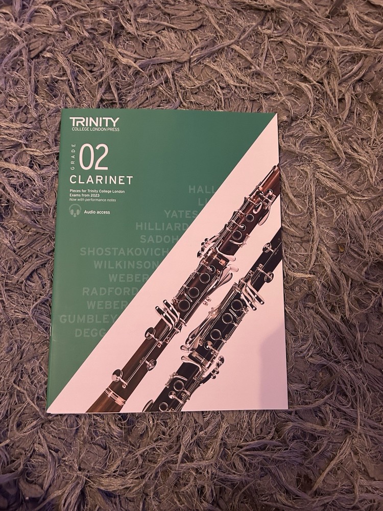 TRINITY CLARINET EXAM PIECES from 2023 Grade 2 *