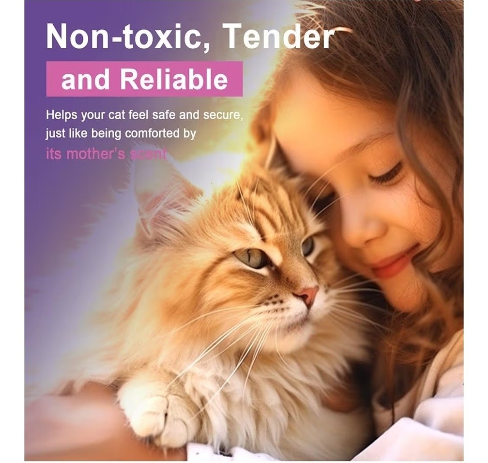 Cat Calming Diffuser - Reduce Scratching, Spraying,stress For Kittens & Cats