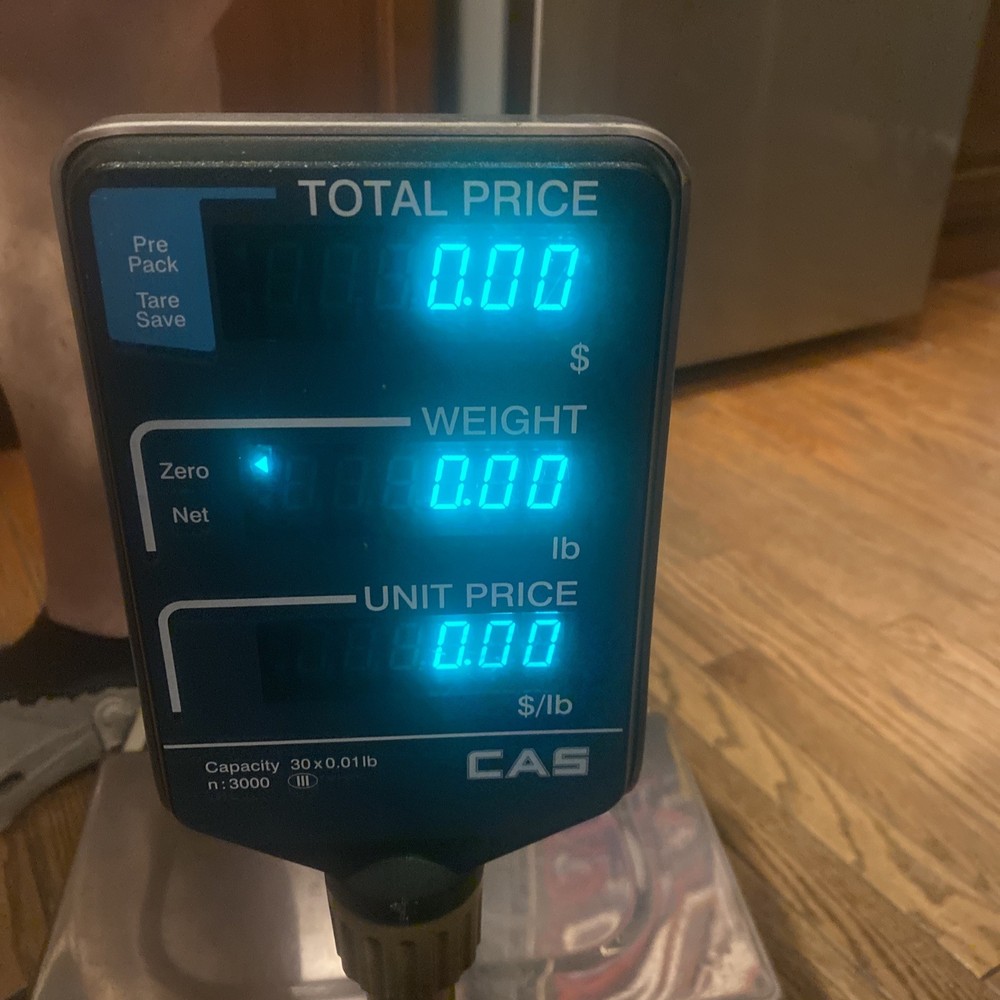 CAS 30 Lb Price Computing Scale Great Condition