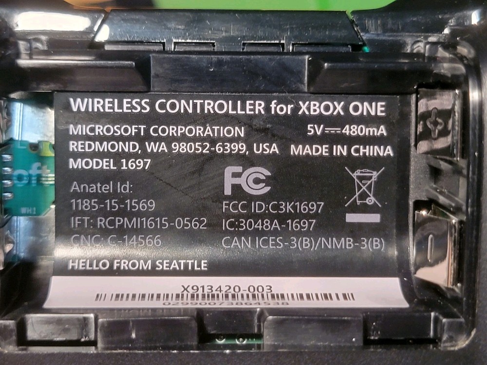 Microsoft Xbox One X 1TB Black Console, Bundle w Power Cord, 3 Games, Controller