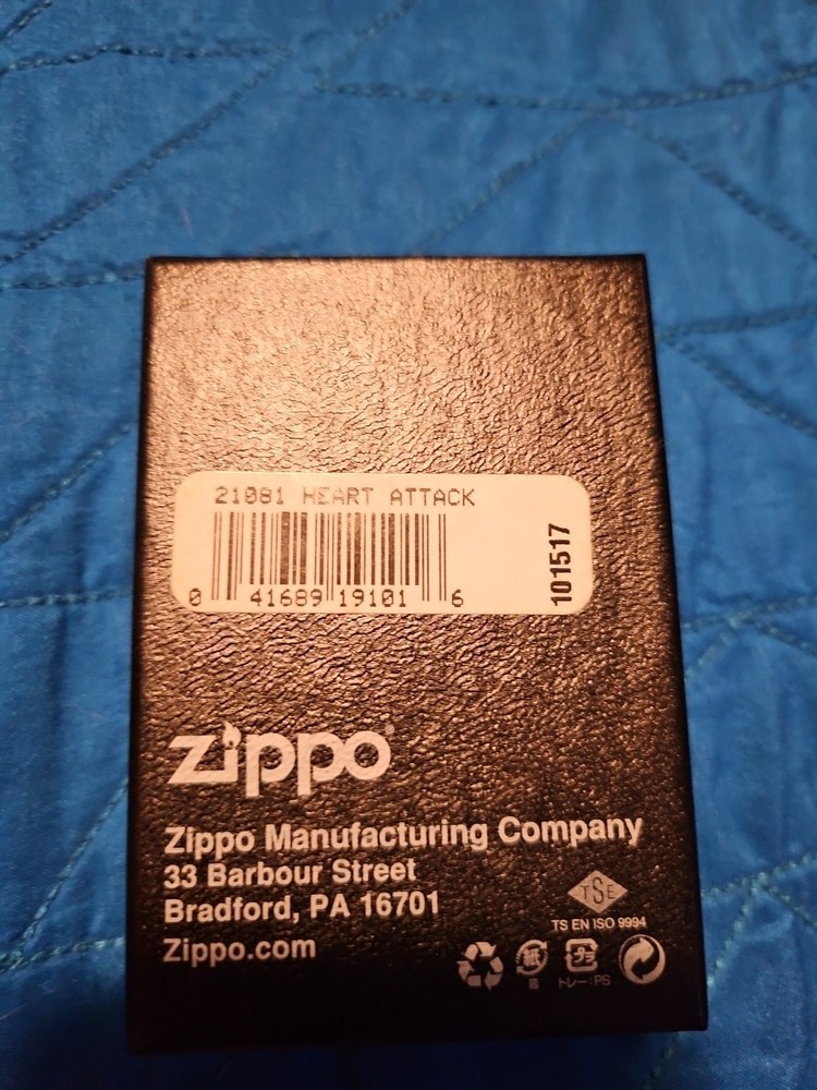 Heart Attack Zippo
