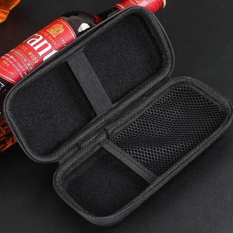 Portable Cigar Case Travel Pouch for Cigars Cutter Lighter Storage Smoking Box*