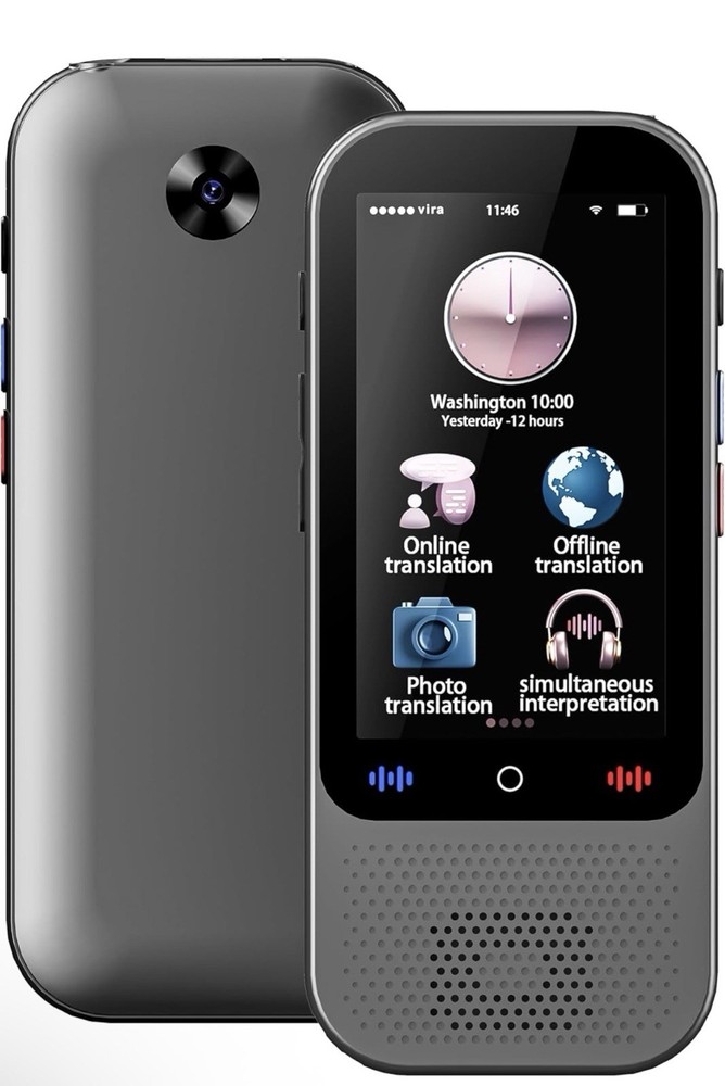 S80 Smart Voice Translator Device – Real-Time Multilingual Communication; Learni