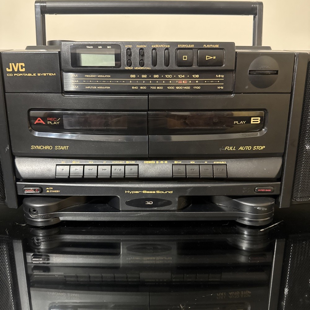 JVC PC-X100 CD PORTABLE SYSTEM
