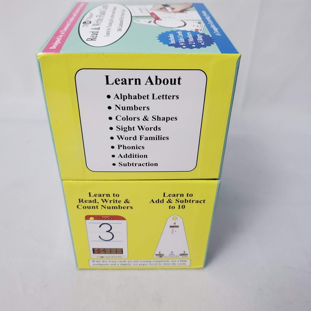 Think2Master Read & Write Flash Card Complete Learning System 186 Cards, 5 rings
