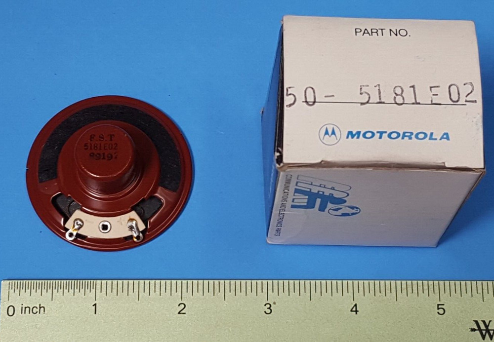 SPEAKER , 50-5181E02 , MOTOROLA