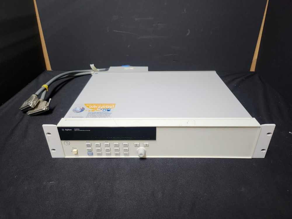 Agilent 3499A: Switch / Control System Main Frame, with N2263A 2EA (No S/N)