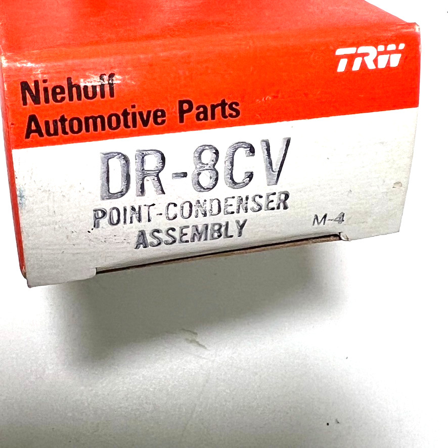 Niehoff DR8CV Distributor Points Condenser Assembly