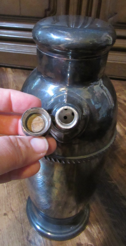 POOLE GEORGIAN EPC SILVER PLATED MARTINI PITCHER - #1002