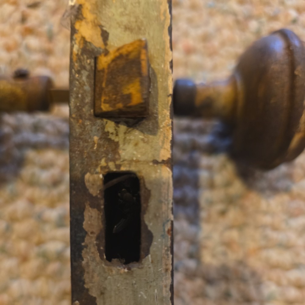 Vintage Door Knobs And Mechanism See Description