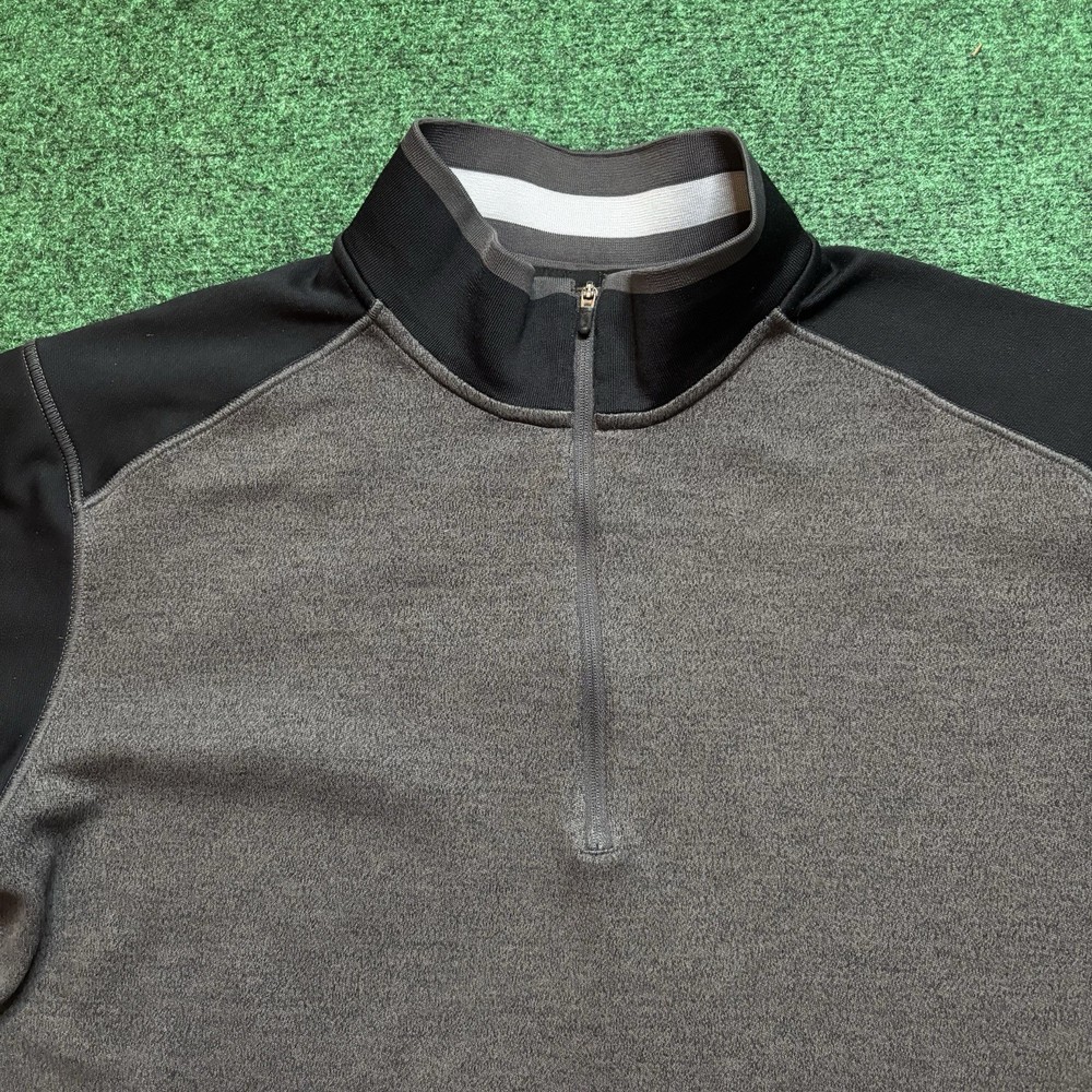 Nike Golf Tour Performance 1/4 Zip Jacket Sz Large Black