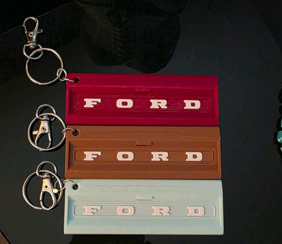 3D printed  Ford Tailgate  keychain