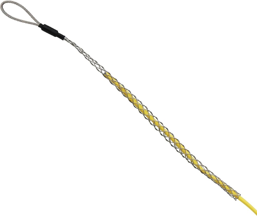 1 Pack Cable Pulling Grip, Electrical Wire Puller Socks, Stainless Steel Mesh Sl