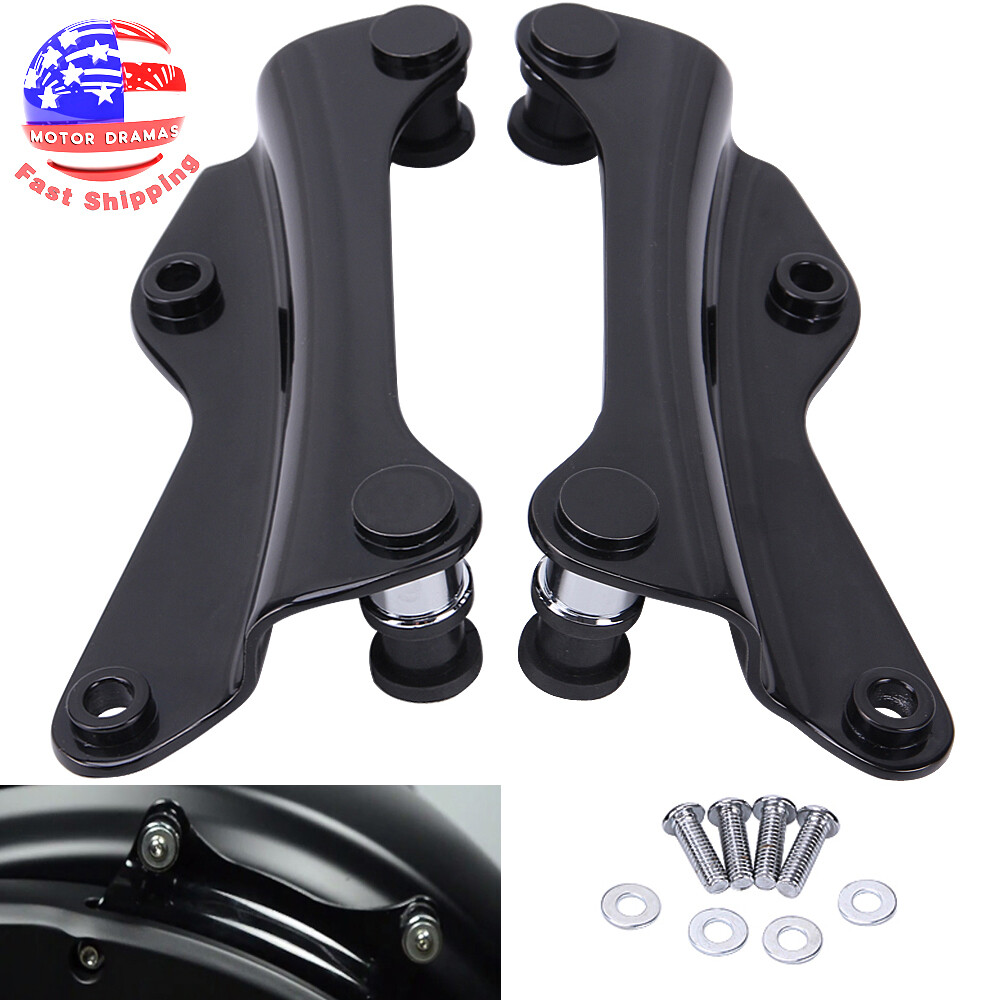 Backrest Sissy Bar Rack Docking Hardware Kit For Harley Road Street Glide 14-25