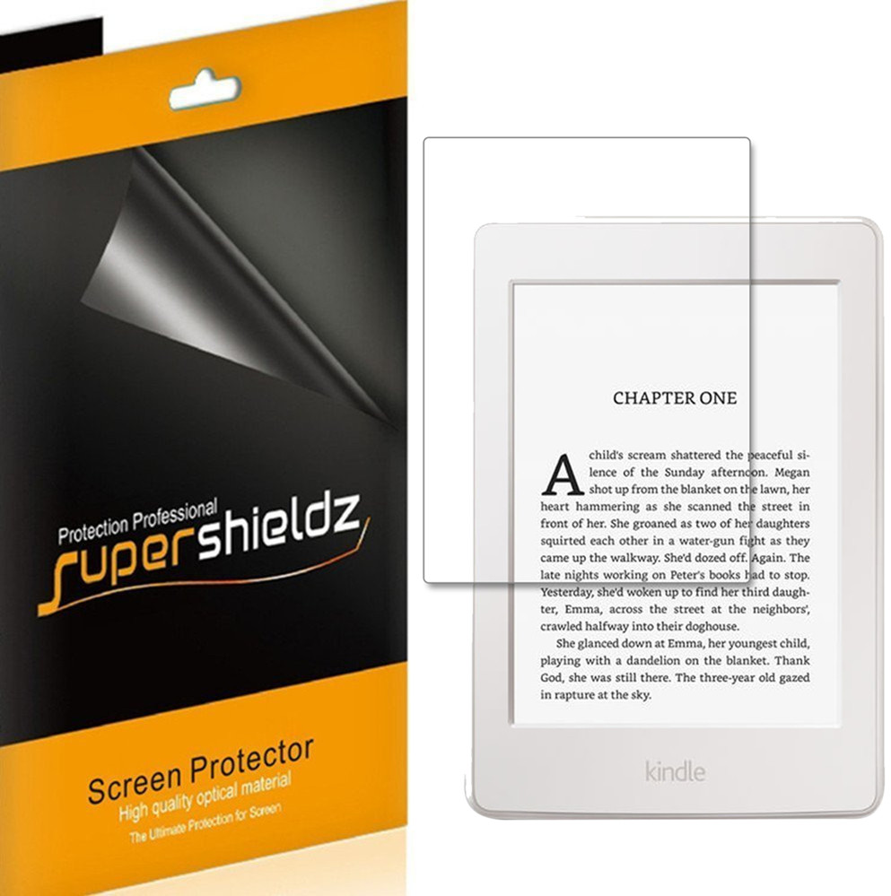 3X Supershieldz Clear Screen Protector Cover for Amazon Kindle & Kindle Touch