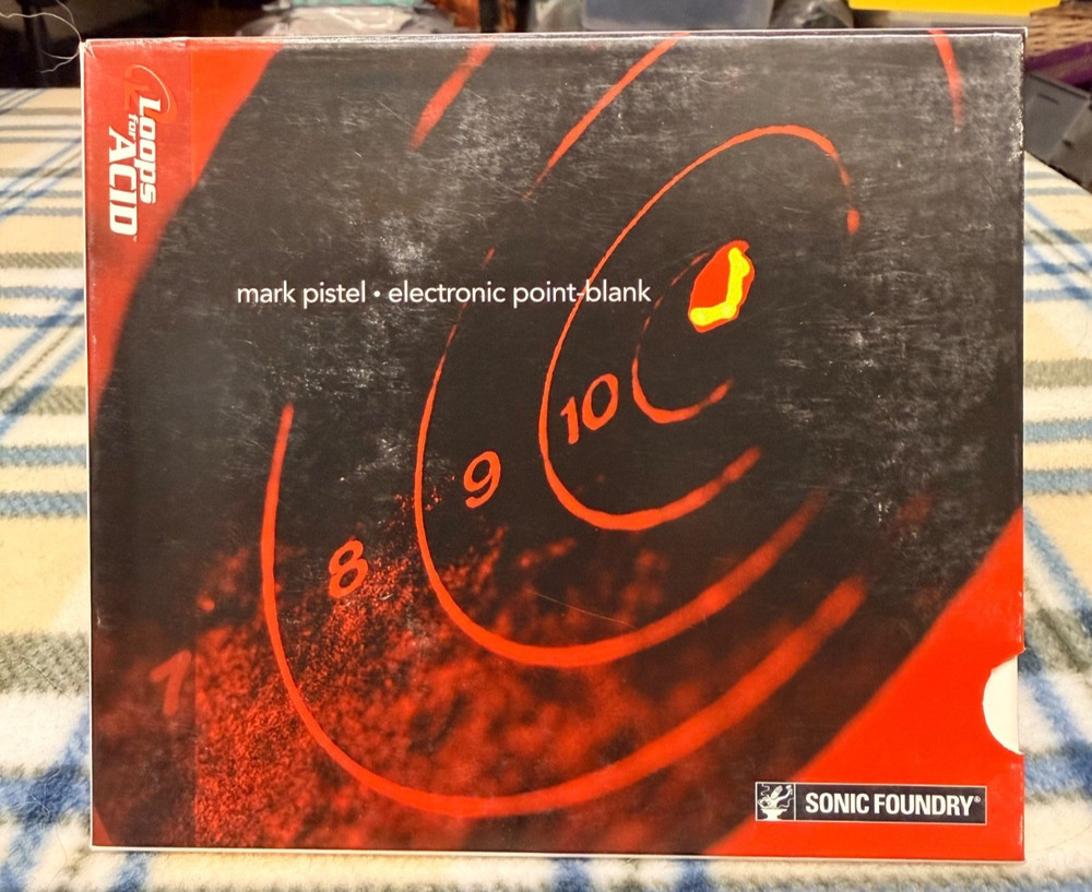 Sonic Foundry - Mark Pistel - electronic point blank - Techno Sampling CD