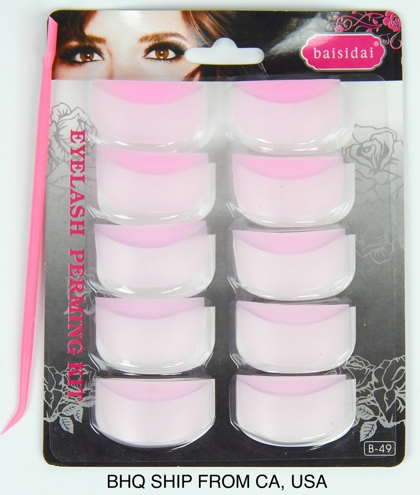Eyelash Perming Curler Silicone Eyelash Perming Shield Pads