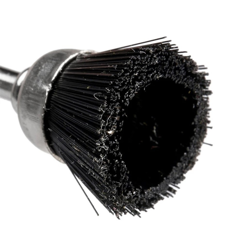 Efficient Polishing Tool 5Pcs 3mm Nylon Wheel Brushes for Various Surfaces
