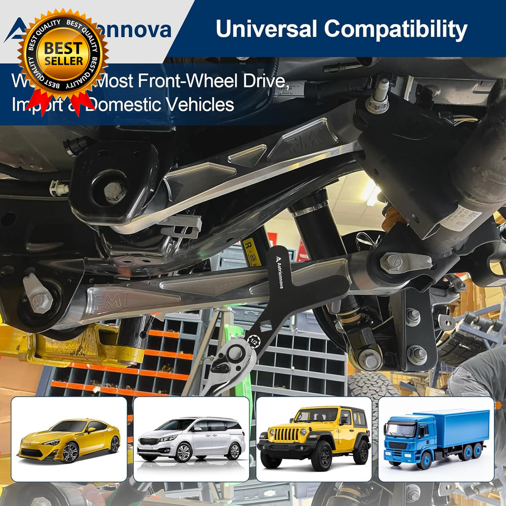 Lower Control Arm Prying Tool – Suspension Bushing Removal