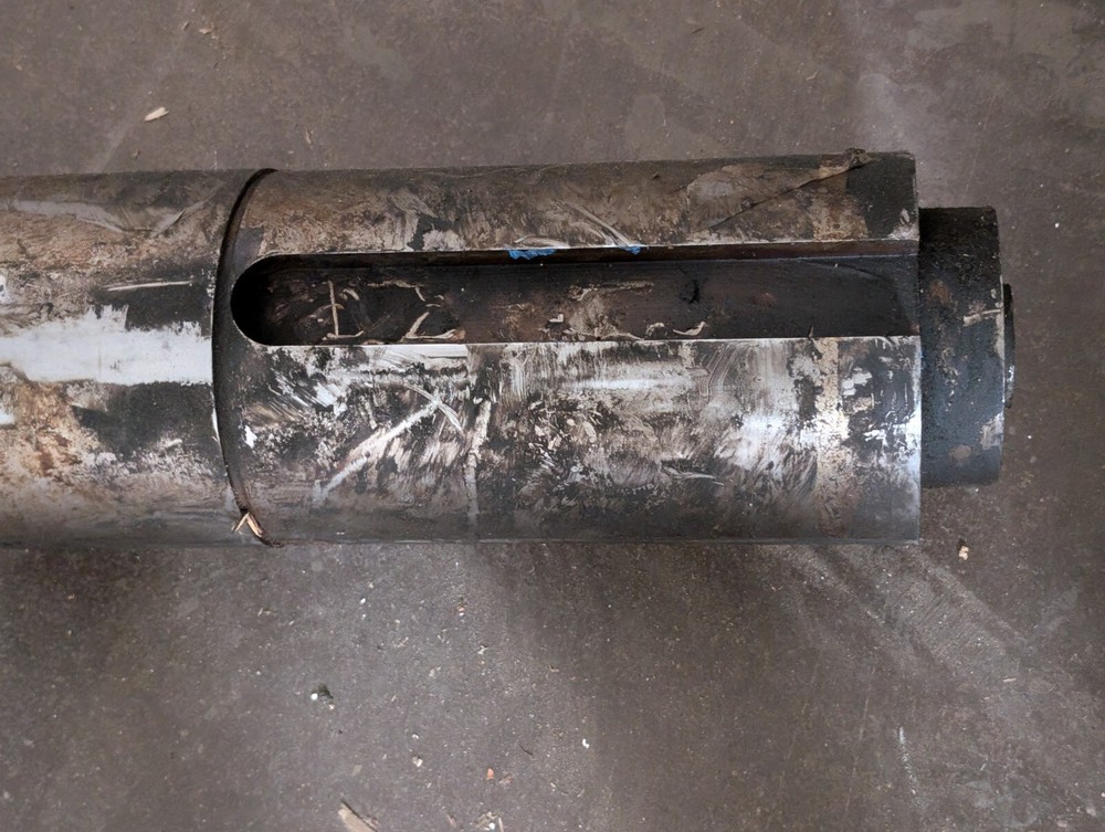 Minster Press replacement eccentric shaft, 66.5 inches long
