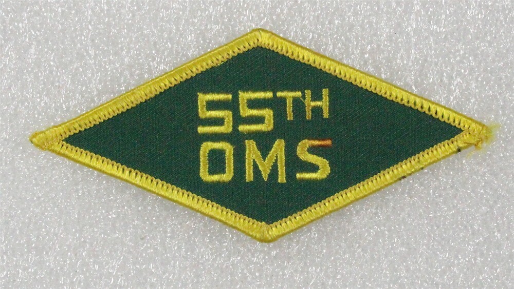 USAF Air Force Patch: 55th Organizational Maintenance Squadron (pocket tab)
