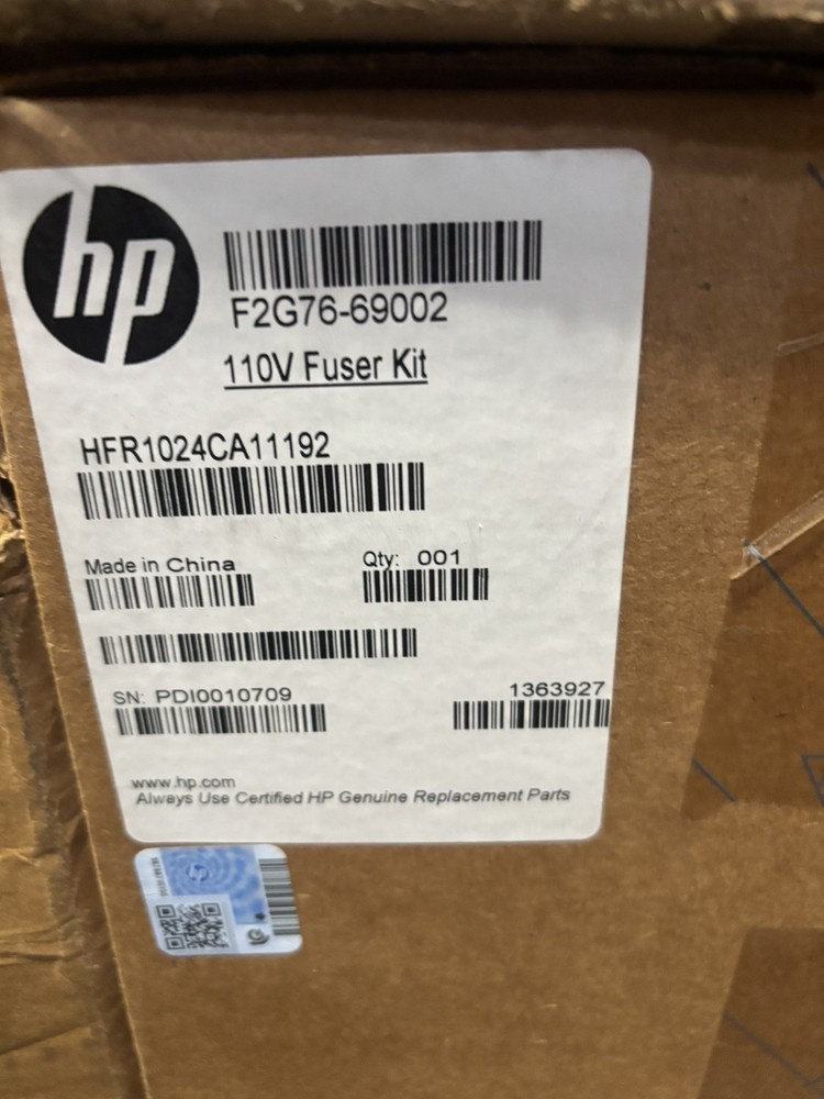 F2G76-69002 OEM HP Fuser Maintenance Kit