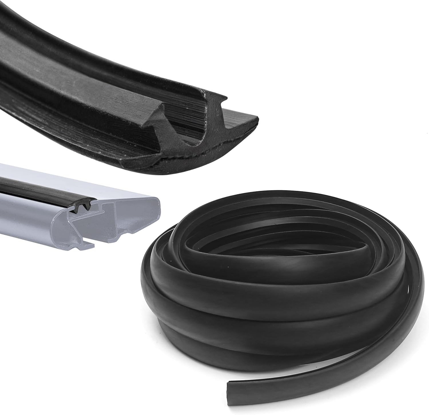 Rubber Seal Strip Moulding Trim Weatherstrip For Car Roof Molding Trim Accessory