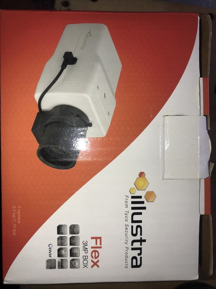 American Dynamics IFS03XNANWTT Illustra Flex 3MP Inner Box Camera
