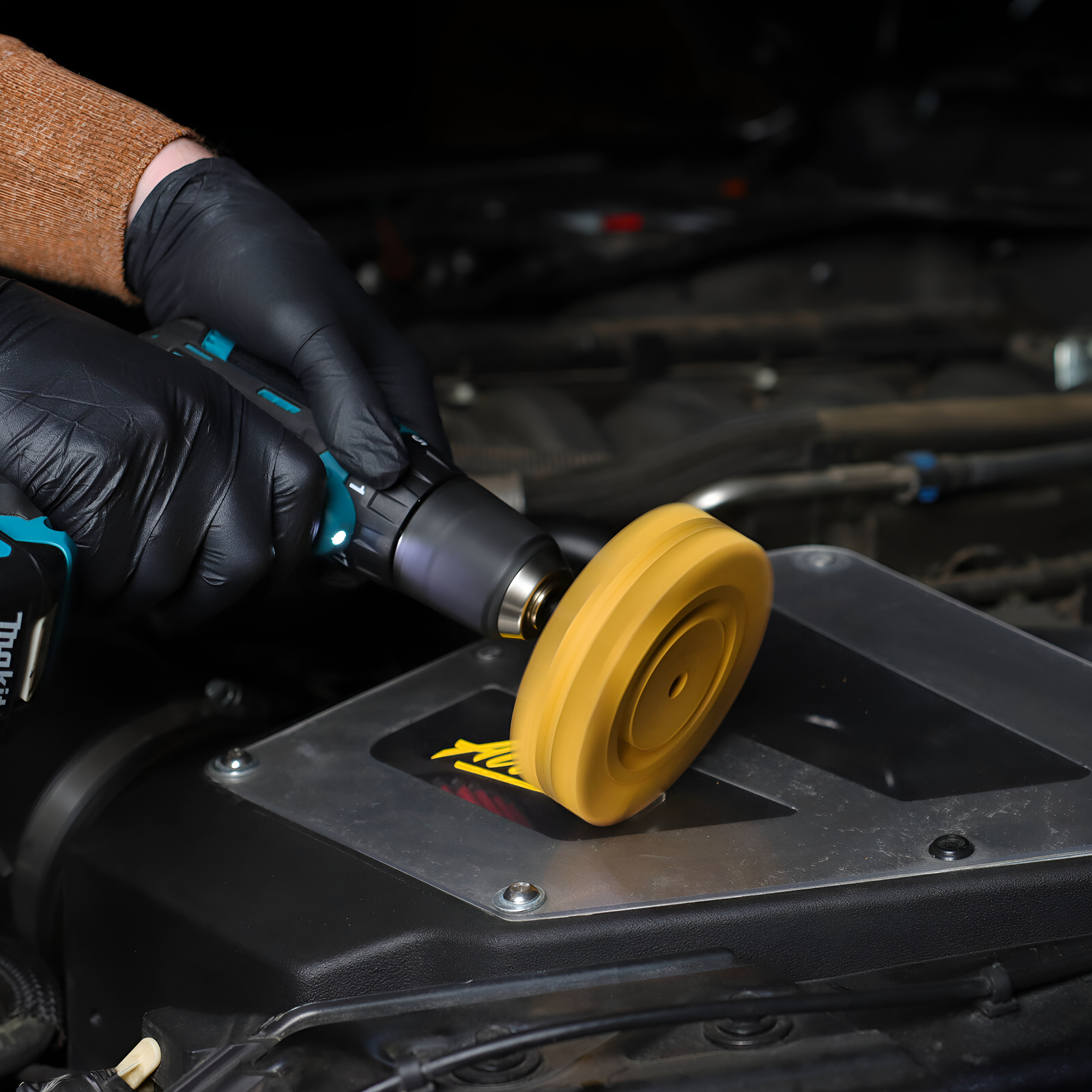 Decal Rubber Eraser Wheel Adhesive Pinstripe Sticker Remover with Drill Adapter