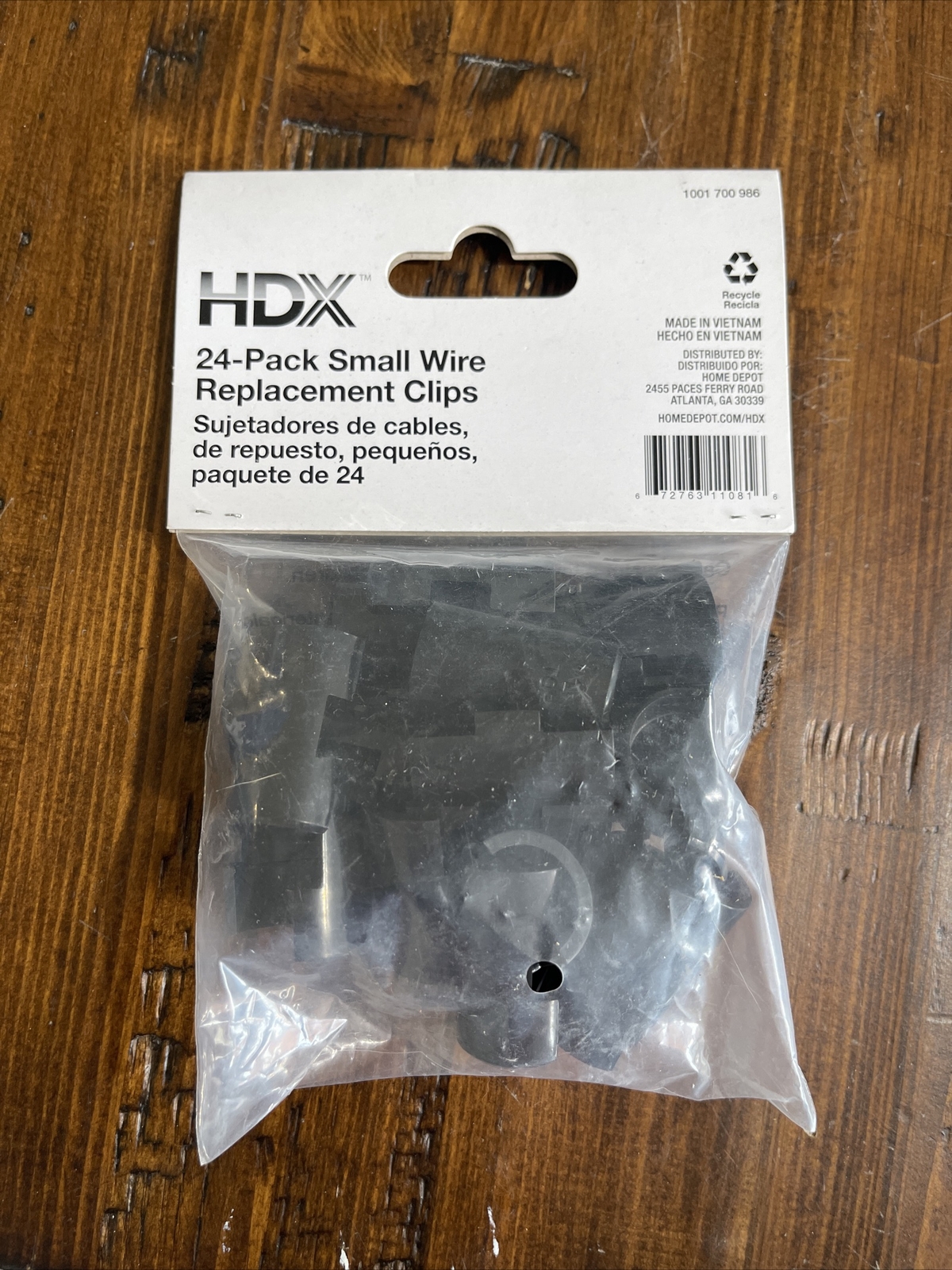 24-2 packs Small Wire Replacement Clips 1001700986 - (2 Packs / 48 Clips Total)