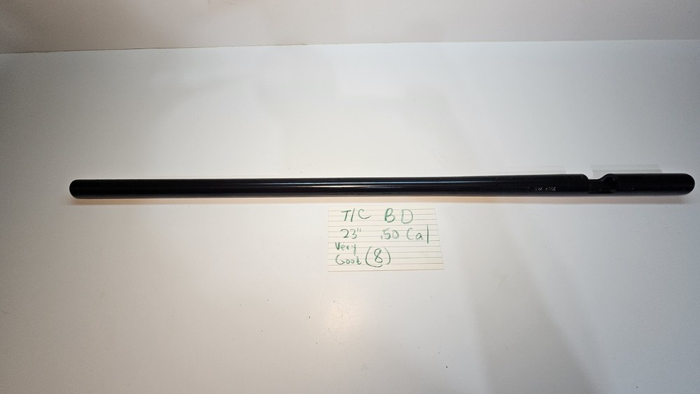 T/C Black Diamond Inline Muzzleloader 23" Barrel Without A Breech Plug (8)