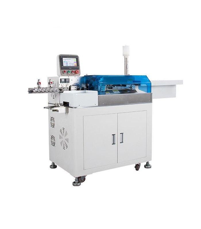 Automatic Bipolar Cable Spool Cutting Machine on Both Sides